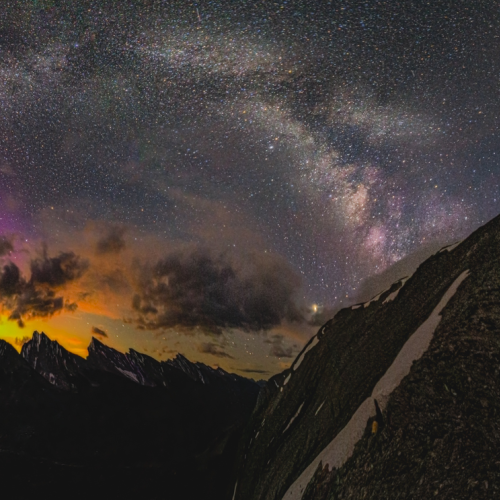 Neowise, Aurora and The Milkyway