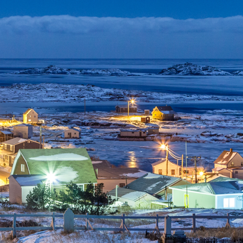 Outport Newfoundland Winter