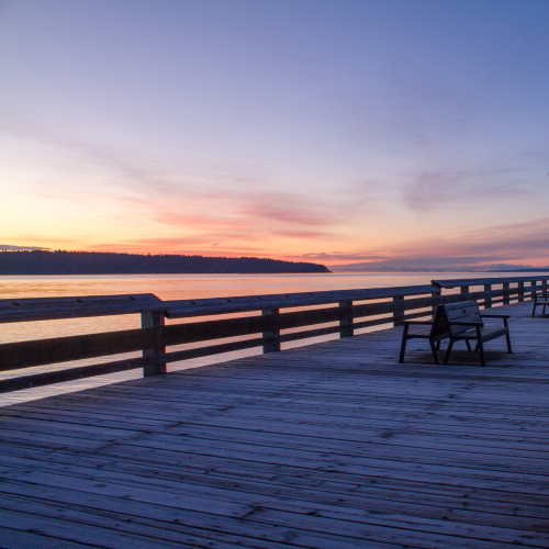 Sunrise on the pier