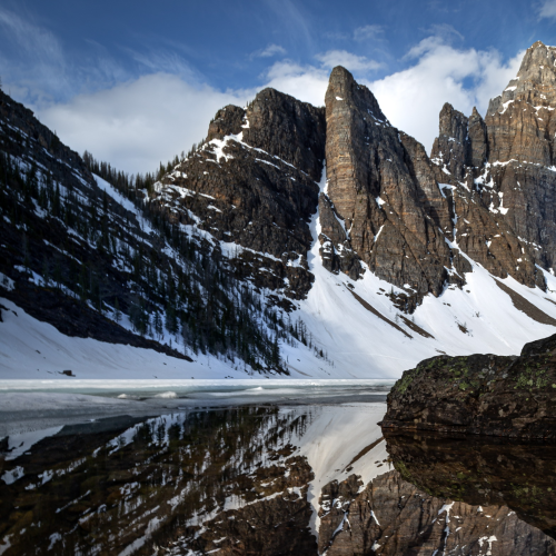 The Ice Cool Waters of Lake Agnes 