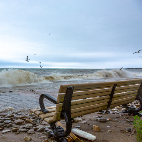 Flooded Beach