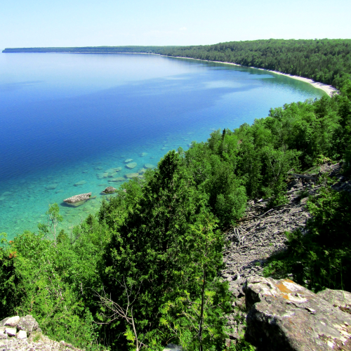 A view from the cliffs