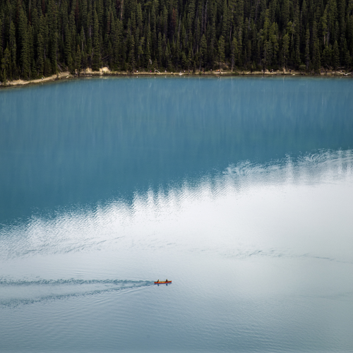Lake Louise Canoe Trip