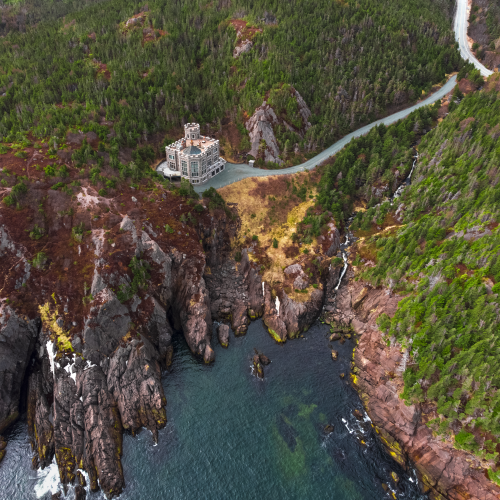 Logy Bay castle