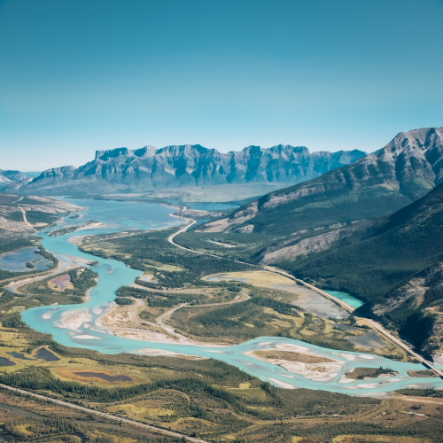 Athabasca River Valley