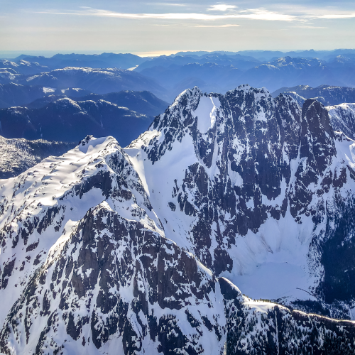 Remote Vancouver Island in Winter