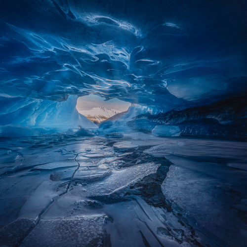 The Blue Ice Cave 