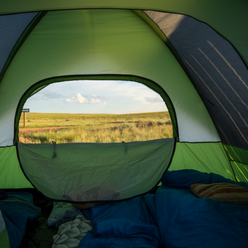 Camping in Grasslands National Park 